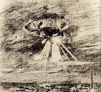 Mystery airship over Sacramento 1896